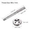 uxcell M8 x 1mm Metric Left Hand Tap and Die