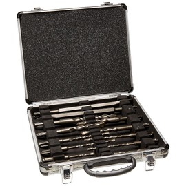 Makita D-31734 Juego de Brocas y Cinceles SDS-Plus en Maletín, 13 Piezas