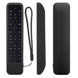 Protective Silicone Remote Case for Bose Soundbar 500 700 Remote Control, Shockproof, Washable and Skin-Friendly Cover, Non-Slip and Durable (Black)