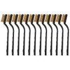 Akls Mini Brass Wire Brushes Plastic Handles Wire Brush for