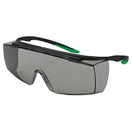 Uvex Super F OTG Welding Goggles - Infradur Plus - Tinted / Black / Green