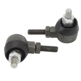 1Pair Tie Rod End Ball Joint Metal Tie Rod Connecting Ball Joint M8 Thread High Strength Tie Rod Ball Joint For 110GKG‑2 49FM5‑E GO KART ATV MOPED