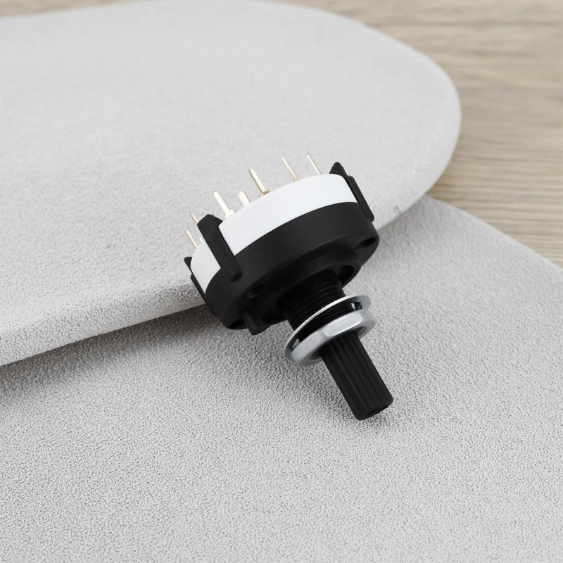 OTOTEC 5pcs Rotary Switch 26x38mm Step Switch 0.3 A 125-250V