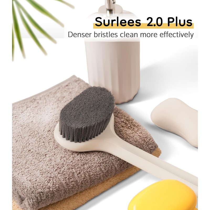 Surlees 2.0 Plus Cepillo de Espalda para la Ducha para