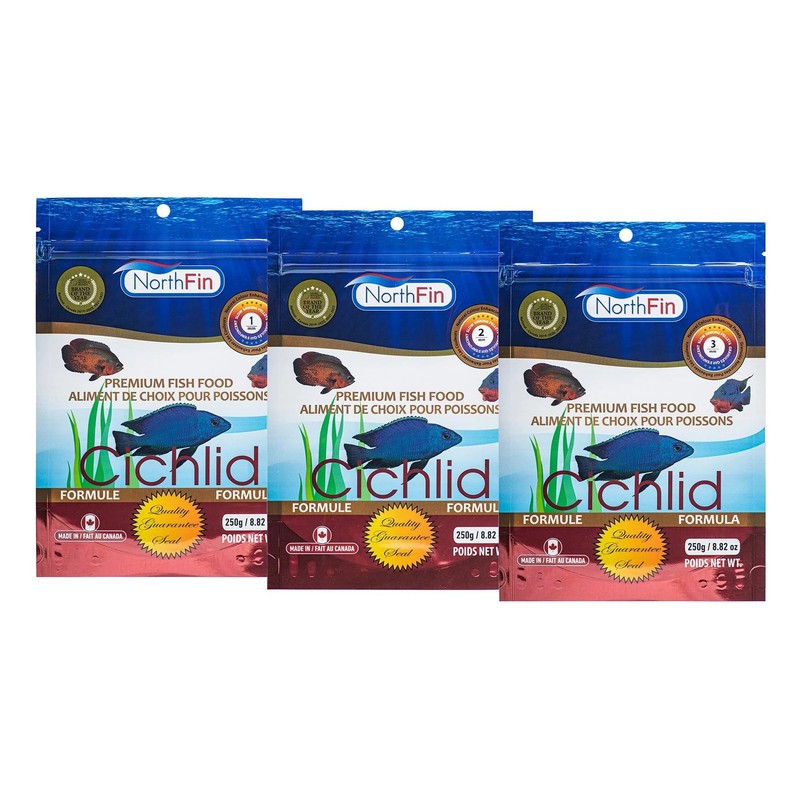 Northfin Cichlid Formula Fish Food – Slow Sinking Pellets for