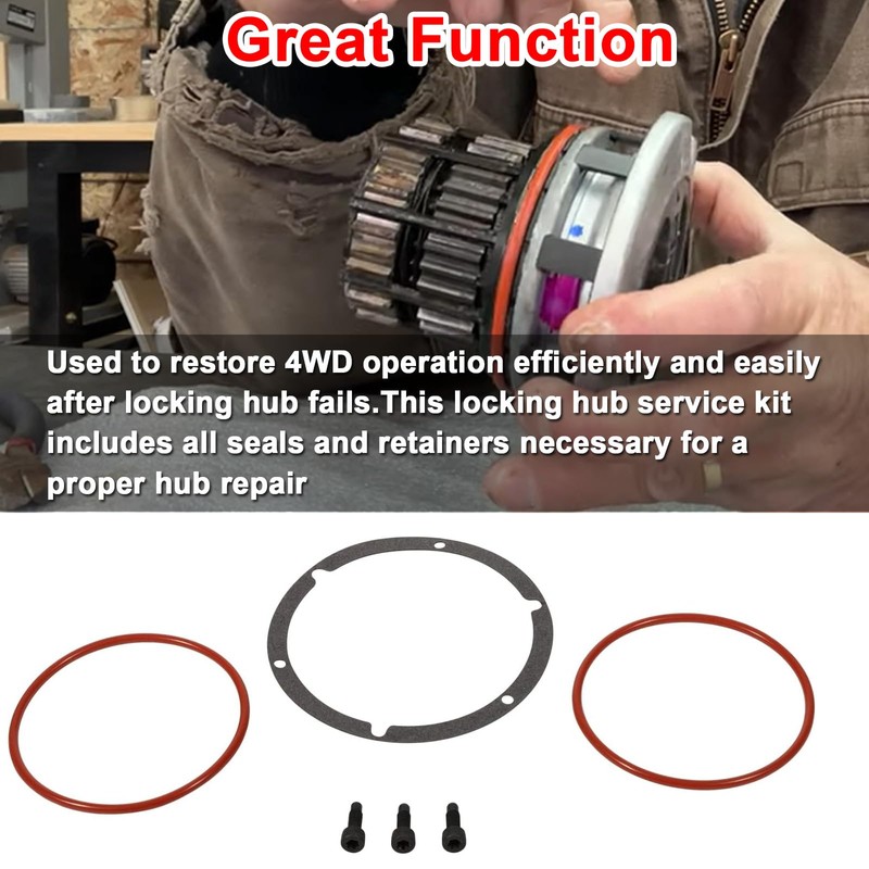 600-249 Locking Hub Service Kit Locking Hub Fits for 2005-2018