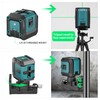 COYU Self-Leveling Cross Line Laser Level -Japanese Green Beam, 100ft