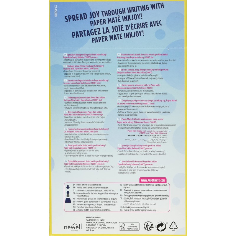 PaperMate InkJoy 100 RT Retractable Ball Pen with 1.0 mm