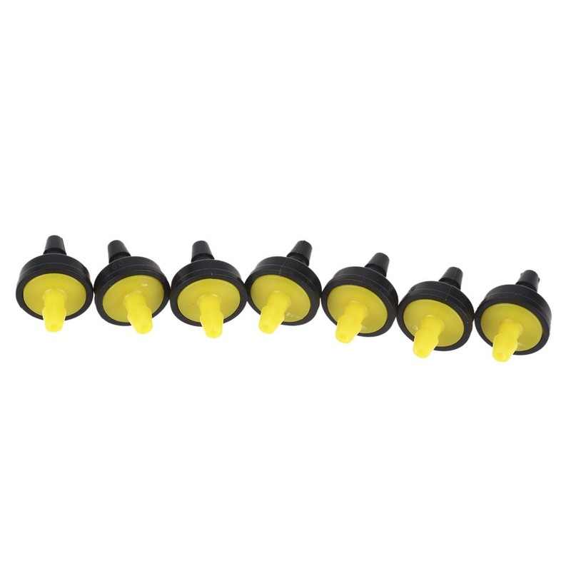 Nunafey Portable Compact Inline Dripper, 50 pcs, Pressure Compensating, 4L/H,