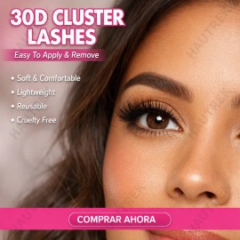640 Kit Extension De Pestañas Maquillaje Completo Diy 9-16mm