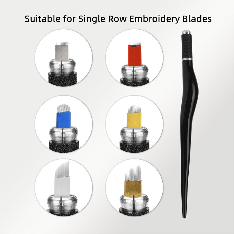 10pcs Manual Tattoo Microblading Pen Semi Permanent Eyebrow Lip Eyeliner