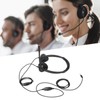 Call Center Headset Noise Cancelling Mic Supports Speaker Volume Adjustment