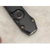 DH Black Pocket Clip W/Golden Bronze Torx Screws For Streamlight