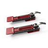2PCS Siding Gauge Tool, Gecko Gauge Siding Mounting Kit, Carbon