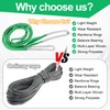 Heavy Duty Lifting Sling Strap 2 Pack Polyester Webbing Slings