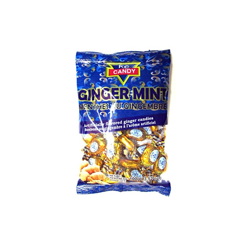 KC Candy Original Ginger Mint Candy (Pack of 3) 3.2