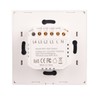 White 3 Gang WiFi Smart Switch APP Remote Control Touch