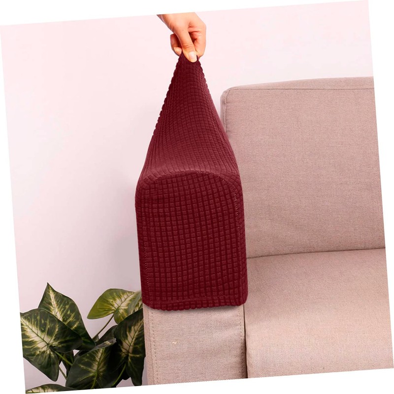 STOBAZA 2sets Sofa Armrest Towels Arm Rest Covers Couch Arm