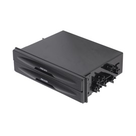 Car auto Single Din Radio Pocket Drink Cup Holder+Storage Box Plastic Storage Box with Dividers 175mm(L)*125mm(W)*45mm(H) car storage