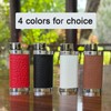 Lucklybestseller Metal Leather Lighter Case Cover Holder for Bic Mini