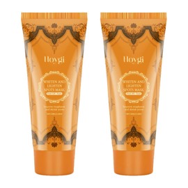 2 Stück Aufhellende und Fleckenentferner Gesichtsmaske, Kräutermaske auf Fleckenentfernung, Whitening Gesichtsmaske für Hautpflege, für Frauen Geeignet, Sanfte Hautpflege