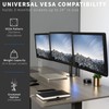 VIVO Triple Monitor Adjustable Desk Mount, Articulating Tri Stand, Holds