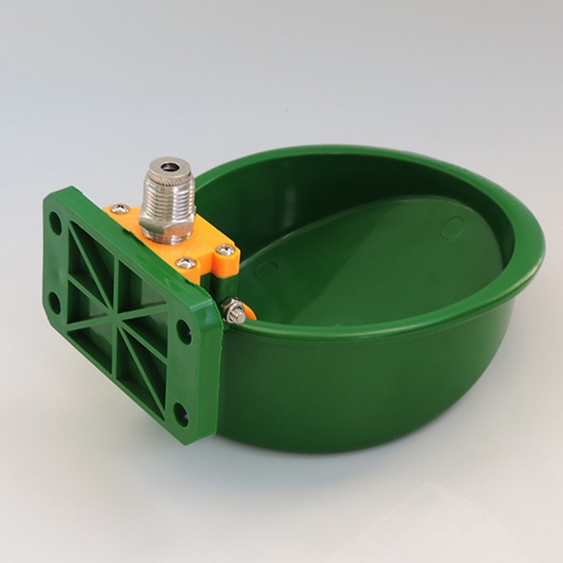Cuenco de agua automático de cerdo para ovejas, de plástico,