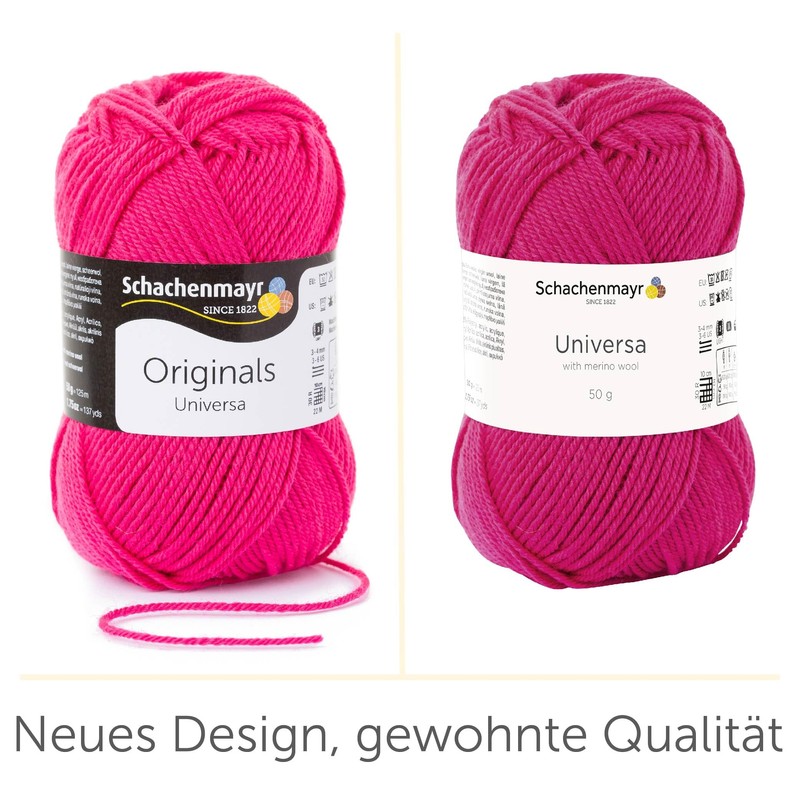 Schachenmayr Universa Hand Knitting Yarn, 50 g