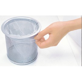 OHE Drainer, Garbage Bags, Stocking Type, White, Approx. 4.3 x 5.9 inches (11 x 15 cm), Expanded = Approx. 8.7 x 5.9 inches (22 x 15 cm), Drain Outlet, For Both Triangular Corners, Pack of 20