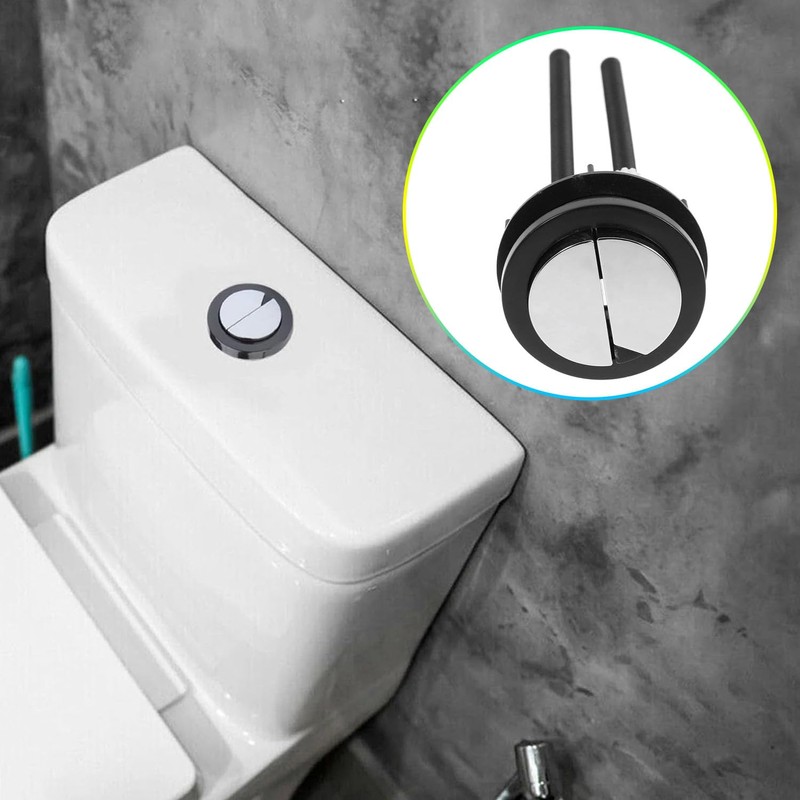 ZEACCT 1 Piece Toilet Double Flush Button, Toilet Flush Button