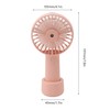Handheld Misting Fan Quiet 2000mAh 3 Wind Speed 2 Spray