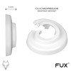Organic Single Heating Pipe Rosette, Heating Pipe Cover, 15 mm,