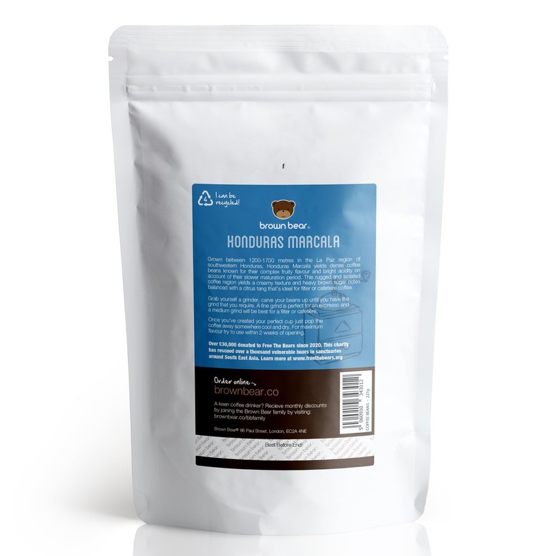 Honduras Medium Roast Coffee Beans 227g – Honduras Marcala Strictly