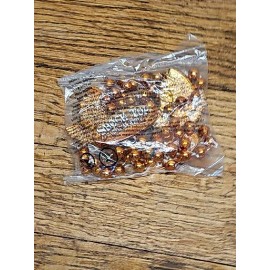 Shocktop Gold Shock Top “Belgian White” Beads Party Necklace Mardi Gras NIP