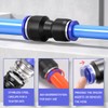 Bwintech PG10-14 Pneumatic Straight Reducer Push to Connect Adapter Quick
