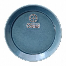 Kaneshotouki 034155 Detective Conan Plate, S, Approx. 5.5 inches (14 cm), Scope Pattern, Blue