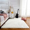 Ceneco Rugs for Bedroom,Cream Rugs Living Room,Fluffy Soft Rug,Machine Washable