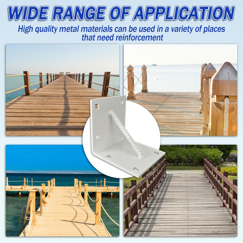 Dock Inside Corner Bracket 4.7 X 4.7 X 4.7 Inches,
