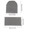 WUWYOUWL Baby Cotton Soft Beanie Hat + Loop Scarf Two