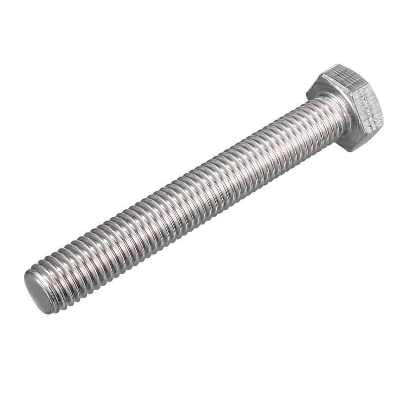 sourcing map M14 Hex Bolt M14-2 x 100mm 304 Stainless