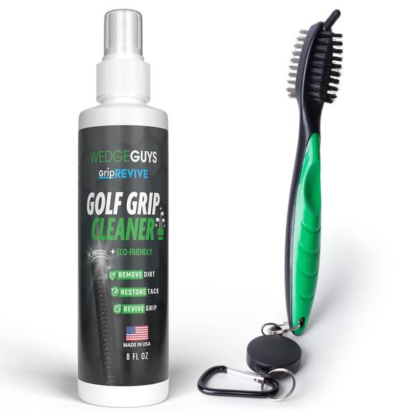 Wedge Guys Golf Grip Cleaner - GripRevive - Restore &