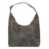 Shoulder Bag for Women Soft PU Leather Minimalistic Top Handle