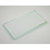 EMILYSTORES Crystal Tray Glass Eye Lash Stand Pallet Holder for