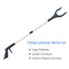 Grabber Reacher Tool,FitPlus Premium Grabber Tool 32 Inch, Strong Magnet