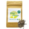 100% Organic Dried Elderflower/Elder Flower Elder Flower Quercetin Flavonoids Chlorogenic