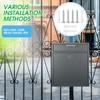 Yaocom Locking Mailbox with Key for Outdoor Large Wall Mount