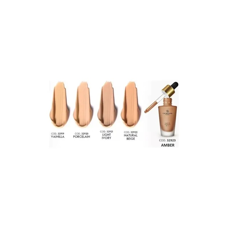 Base Ultrafina Giordani Gold Natural Beige Fps 12 Oriflame