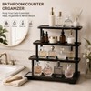 4 Tier Cologne Stand for Men, Wooden Perfume Organizer, Cologne