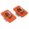 2pcs Stainless Steel Bull Ring Truck Bed Side Tie Down
