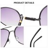 PEEPAI 2 Pack Bifocal Reading Glasses Sunglasses Spring Hinge UV